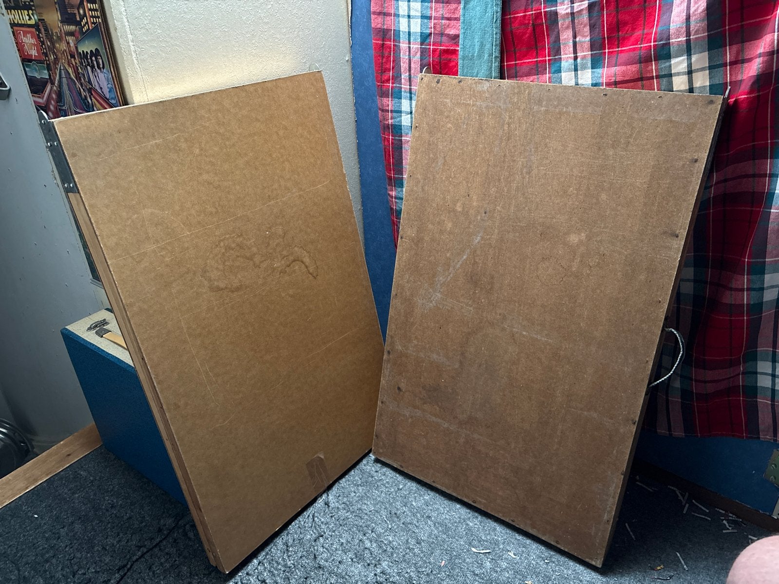 2 Plaktafels Behangtafels Voor De Doehetzelver, Ophalen, Gebruikt, Gereedschap of Toebehoren
