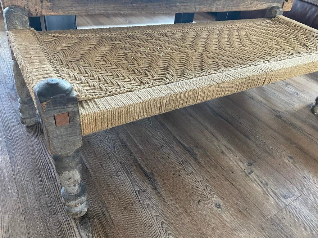 Uniek oud brocant  daybed, Ophalen of Verzenden