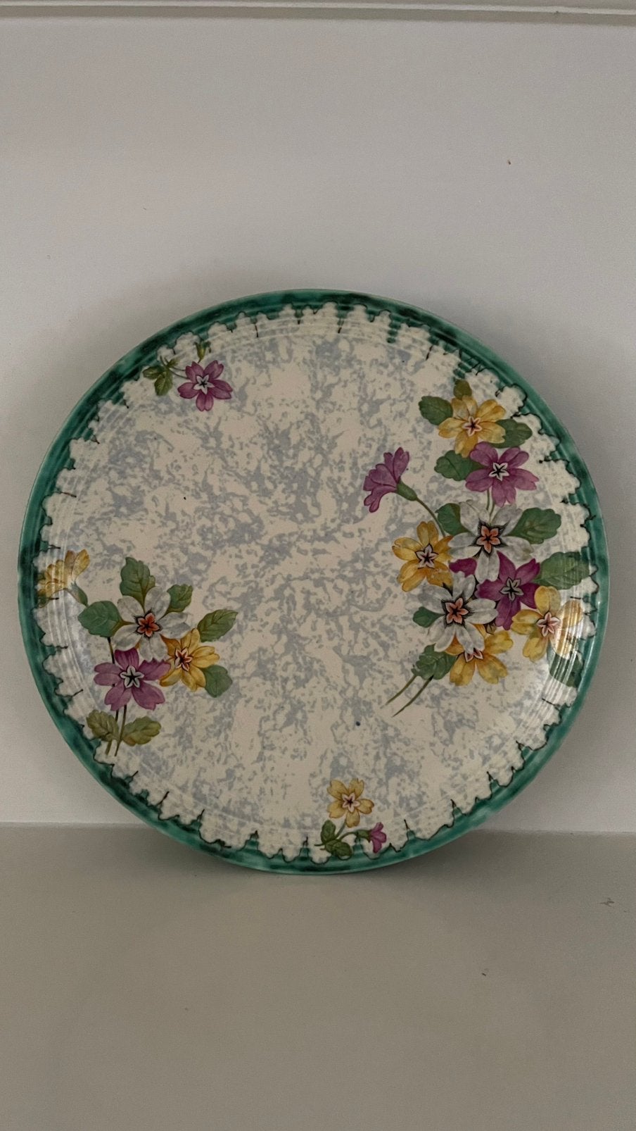 Plateelbakkerij Zuid Holland bord Shira 2850 Gouda, Antiek en Kunst, Ophalen of Verzenden