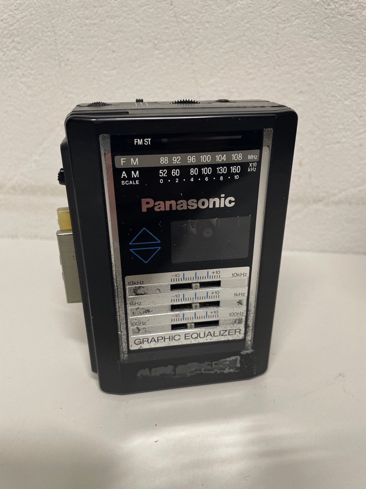 Panasonic RQ-V150 Walkman met radio en equalizer - defect, Ophalen of Verzenden, Walkman