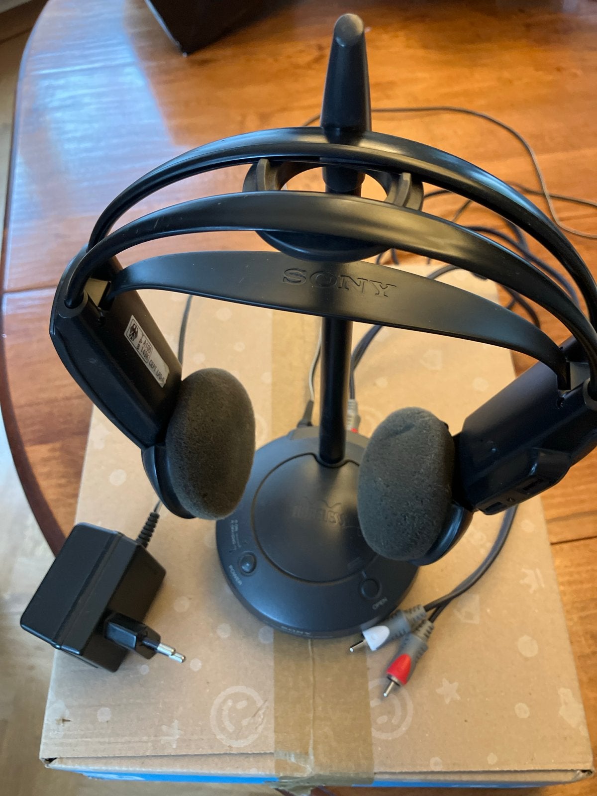 Sony MDRdraadloze hoofdtelefoon RF Transmitter TMR RF 450 R, Ophalen, Gebruikt, Zwart, Draadloos