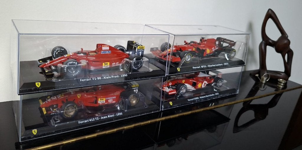 4 x Ferrari F1 schaal 1:24, Ophalen of Verzenden, Zo goed als nieuw, Auto, Overige merken
