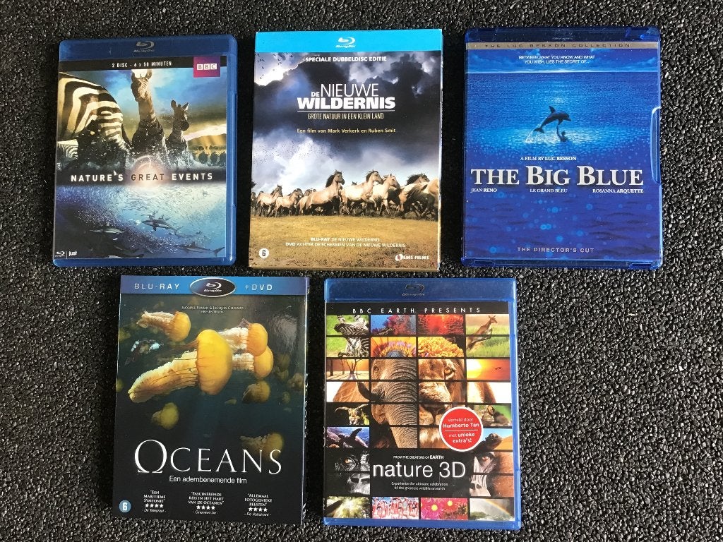 Foto 2 van Blu-rays.       €2,00 per stuk