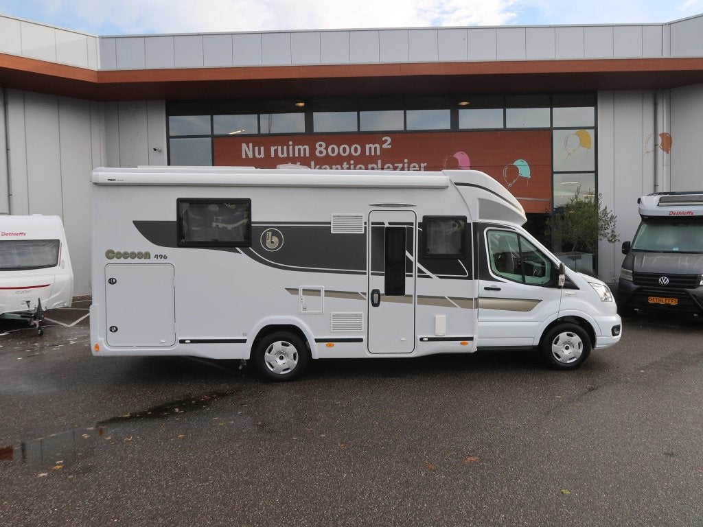 Benimar Cocoon 496, Caravans en Kamperen, Automaat, Ford, Diesel, Koelkast