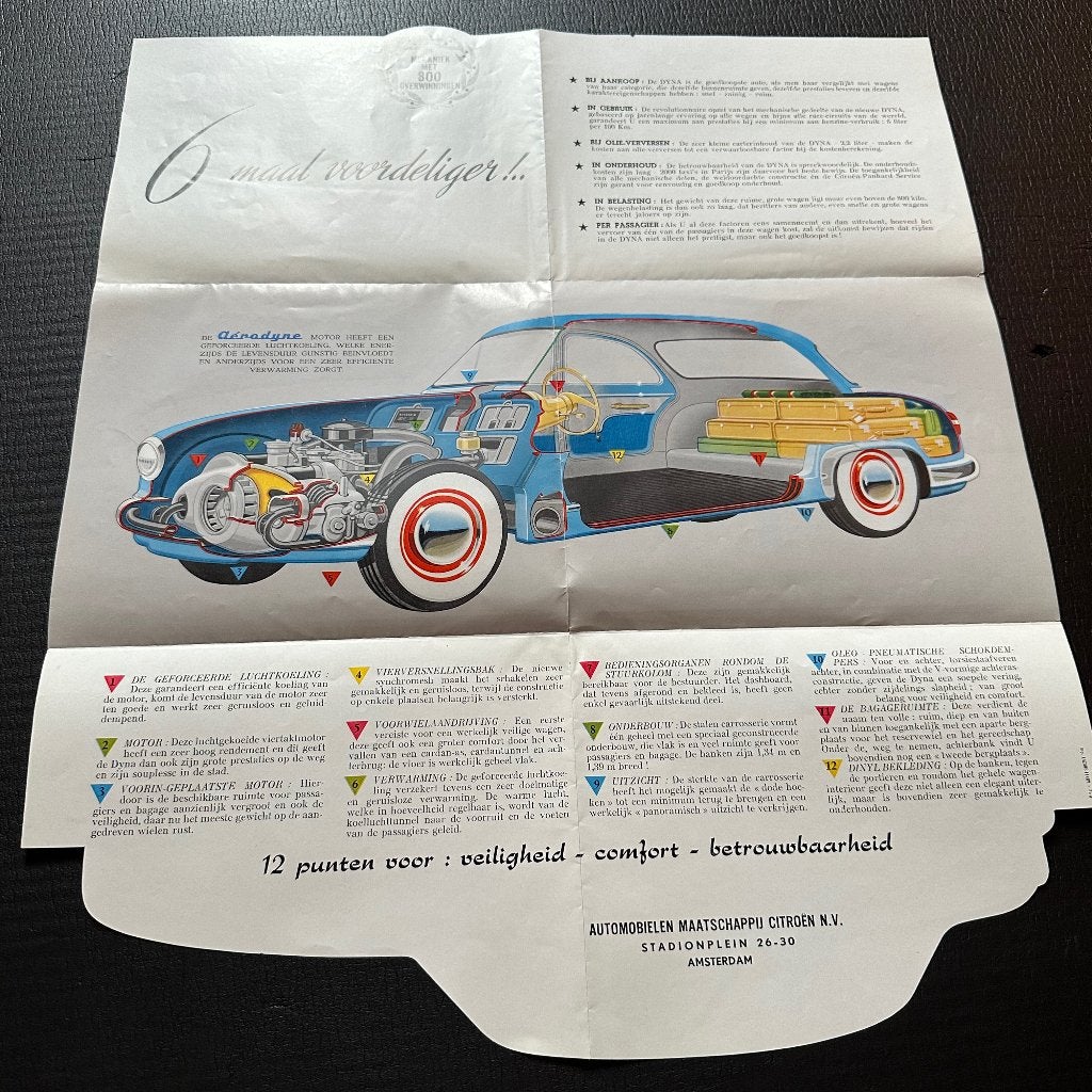 #11) PANHARD Dyna - 1958, Boeken, Verzenden, Gelezen, Overige merken