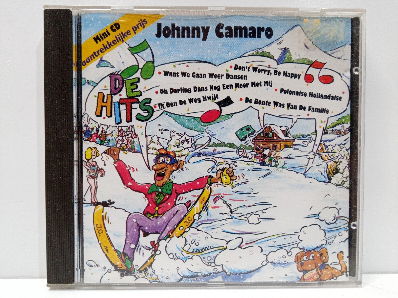 Johnny Camaro - De Hits Mini CD (1990), Ophalen of Verzenden, Gebruikt