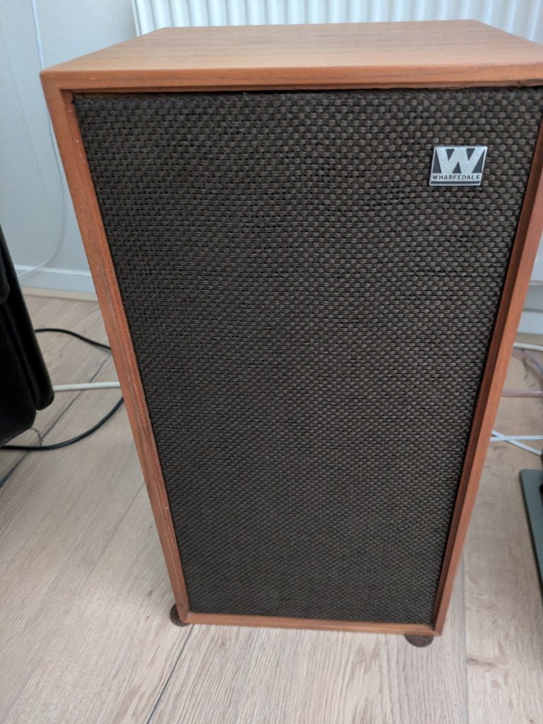 Wharfdale Linton 3 speakers, Ophalen, Zo goed als nieuw, Speakers, Overige merken