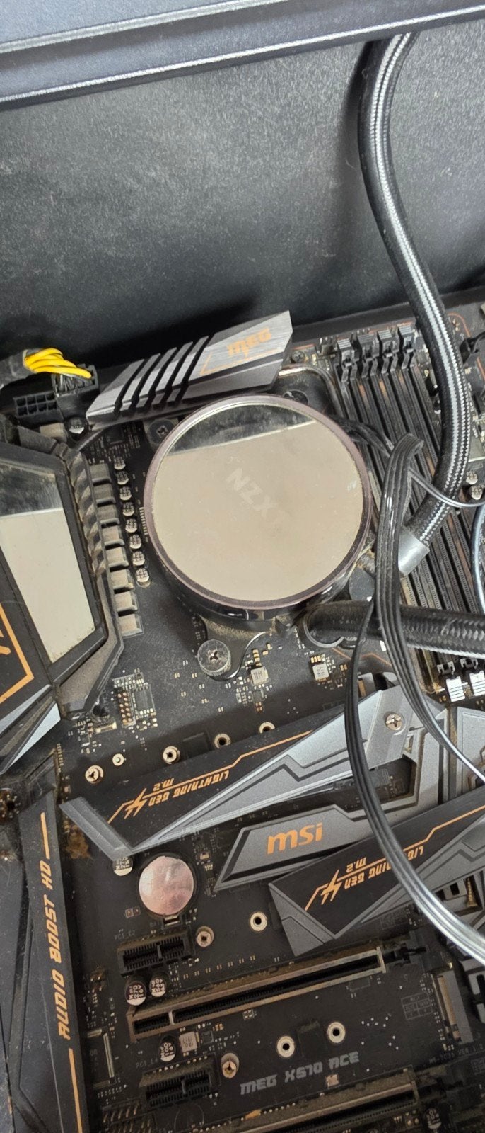 MSI MEG X570 ACE Moederbord met AMD Ryzen 9 5950X CPU en, Computers en Software, Gebruikt, DDR4, AM4, Ophalen of Verzenden