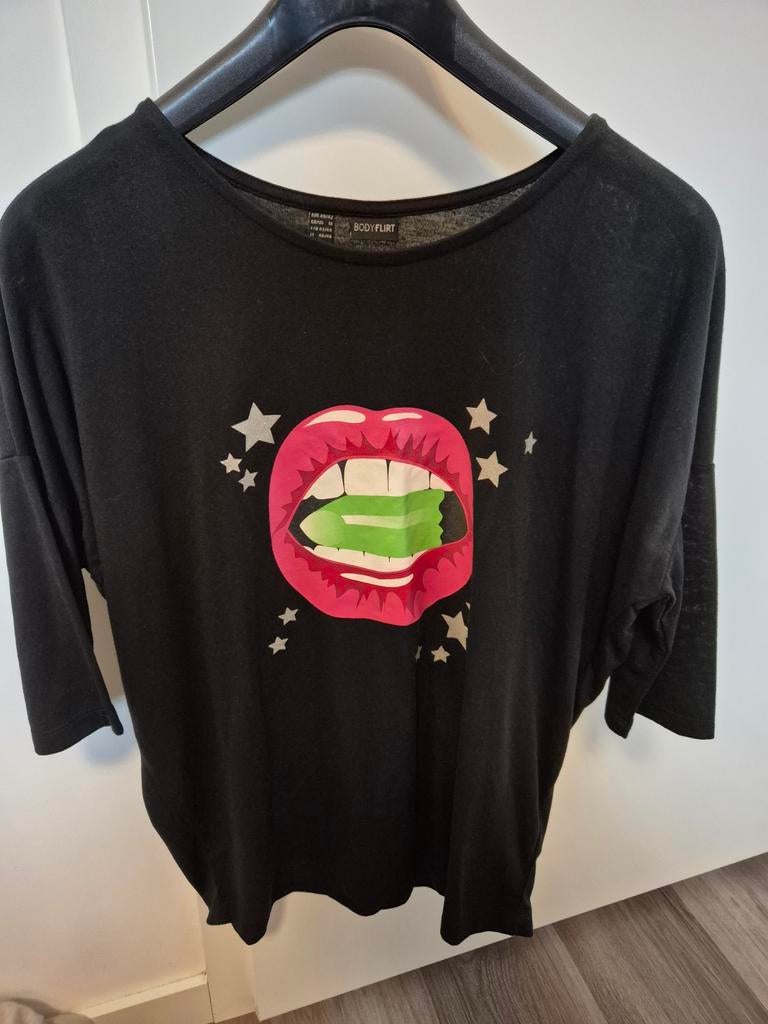 Mooie dames top maat L NIEUW, Zwart, Maat 42/44 (L), Nieuw, Ophalen of Verzenden