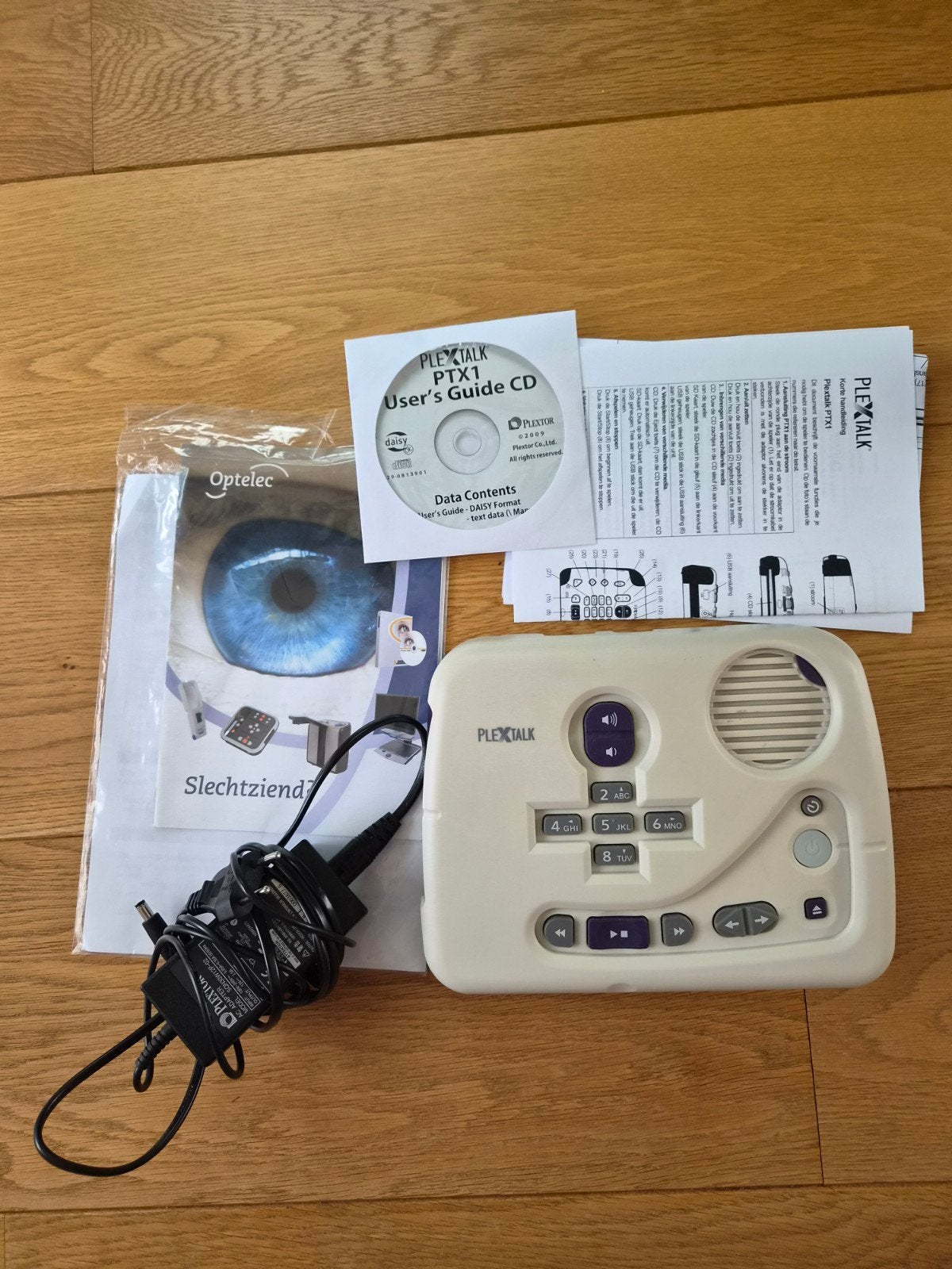 PLEXTALK PTX1 Daisy Speler, Ophalen of Verzenden, Overige kleuren, Classic, 2 tot 10 GB