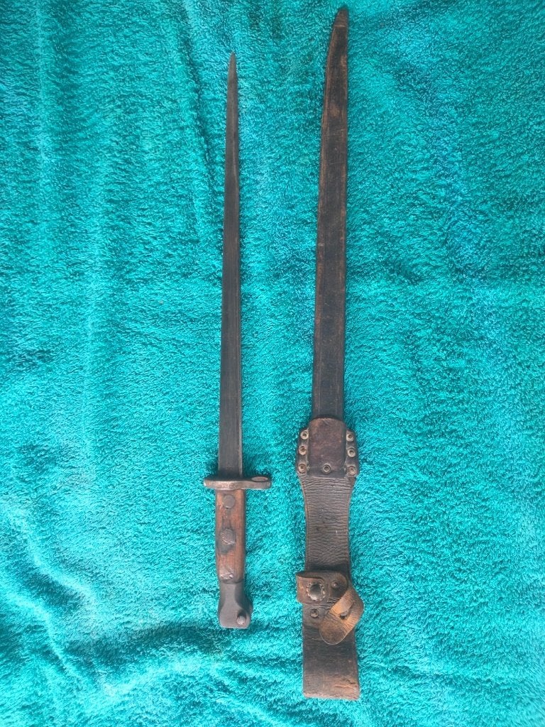 Nederlandse Hembrug M.95 Bajonet, Verzamelen, Ophalen of Verzenden, Landmacht, Nederland, Mes of Dolk