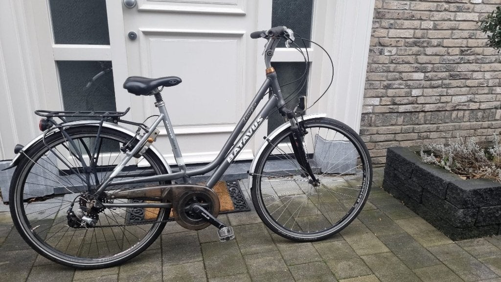 BATAVUS Damesfiets 21 Versnellingen 28 inch, Ophalen, Versnellingen, Batavus, 53 tot 56 cm