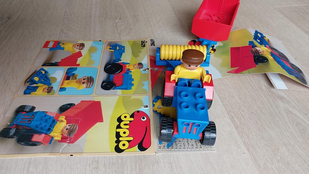 Duplo 2629 Tractor met aanhanger en figuur, Kinderen en Baby's, Speelgoed | Duplo en Lego, Ophalen, Gebruikt, Complete set, Duplo