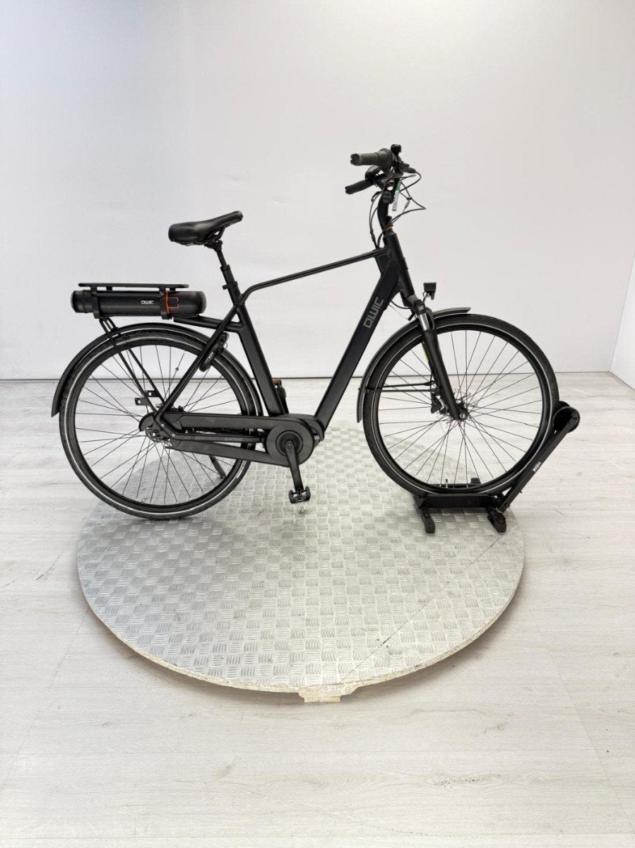 Qwic MN7D | 5.507 km | 417 Wh Heren Zwart 61cm XL, Ophalen, Qwic, Gebruikt, -
