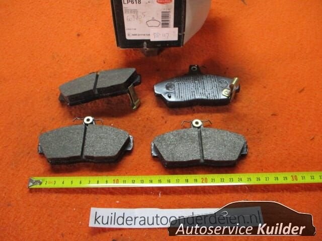 Remblokken voorzijde Rover 200 II XW 400 II XW Delphi LP618, Rover, -, -, Nieuw