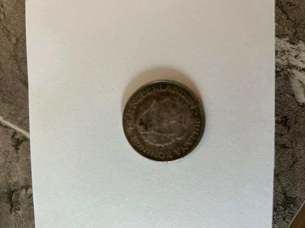 Zilveren Rijksdaalder 1962 - Koningin Juliana, Postzegels en Munten, Munten | Nederland, Koningin Juliana, Zilver, Ophalen of Verzenden