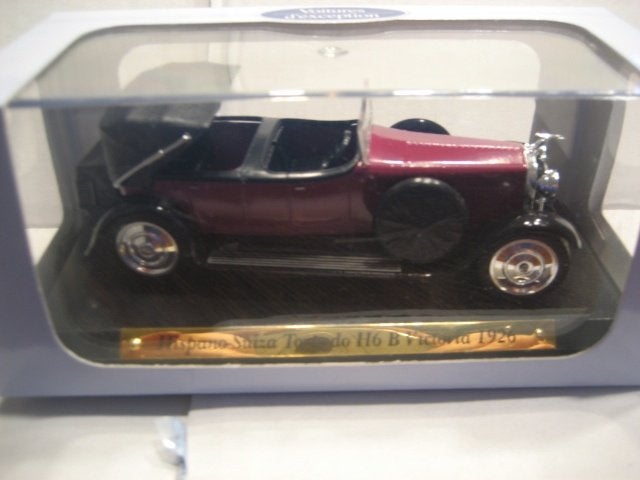 Voitures dexception/hispano-suiza torpedo h6 b victoria1926, Ophalen of Verzenden, Zo goed als nieuw, Auto, Overige merken