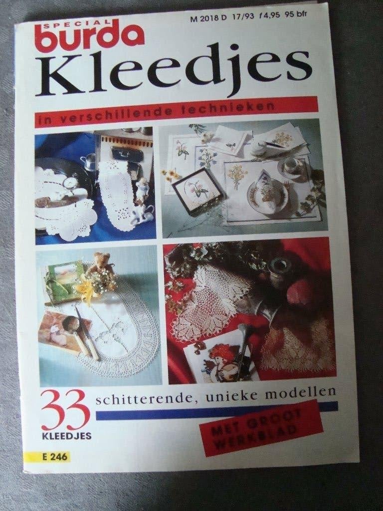 Burda kleedjes, Ophalen of Verzenden, Zo goed als nieuw, Haken, Patroon of Boek
