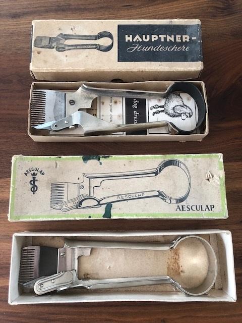 Antiek Honden Schaar Trimmer Hauptner Vintage Nr.55 jdu, Ophalen of Verzenden, Gebruikt