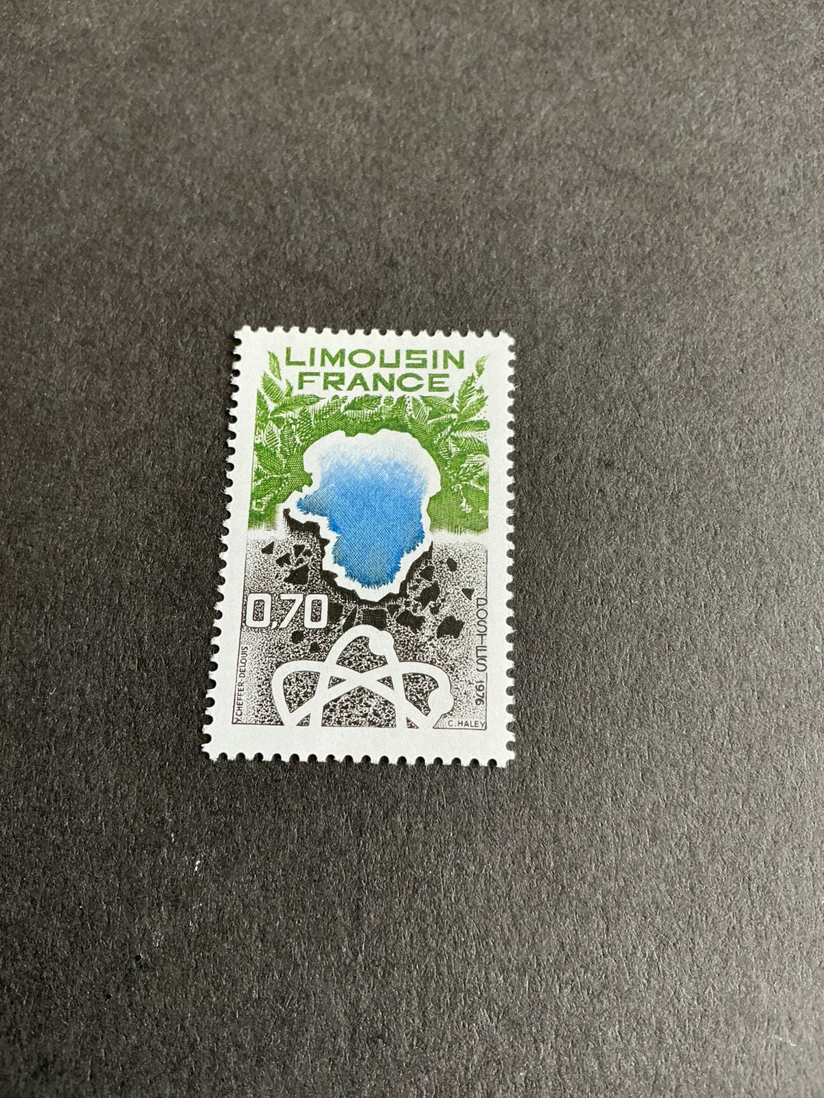 Frankrijk 1976: Limousin, Verzenden, Postfris