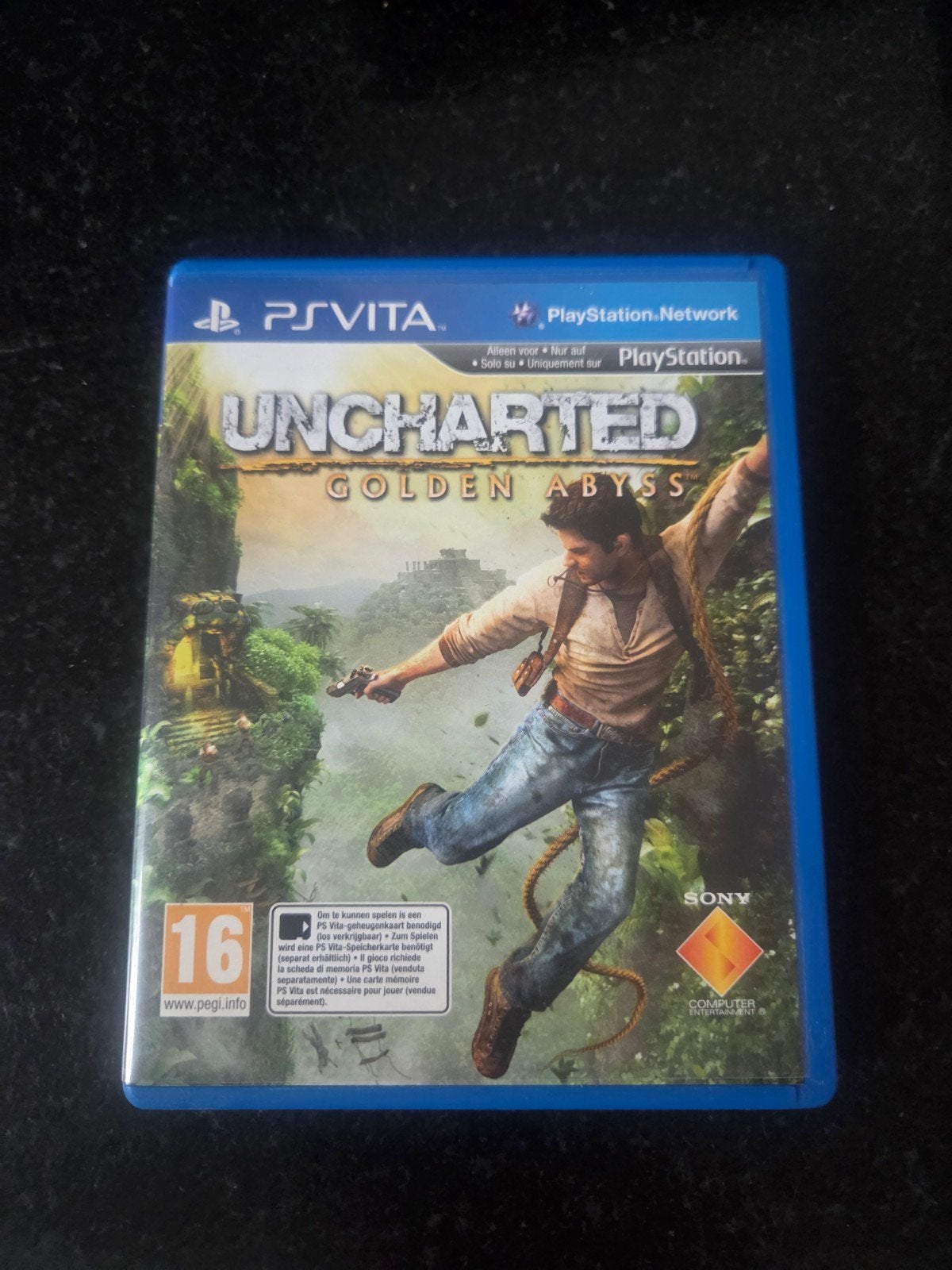 Uncharted Golden Abyss PS Vita, Avontuur en Actie, 1 speler, Ophalen of Verzenden, Zo goed als nieuw