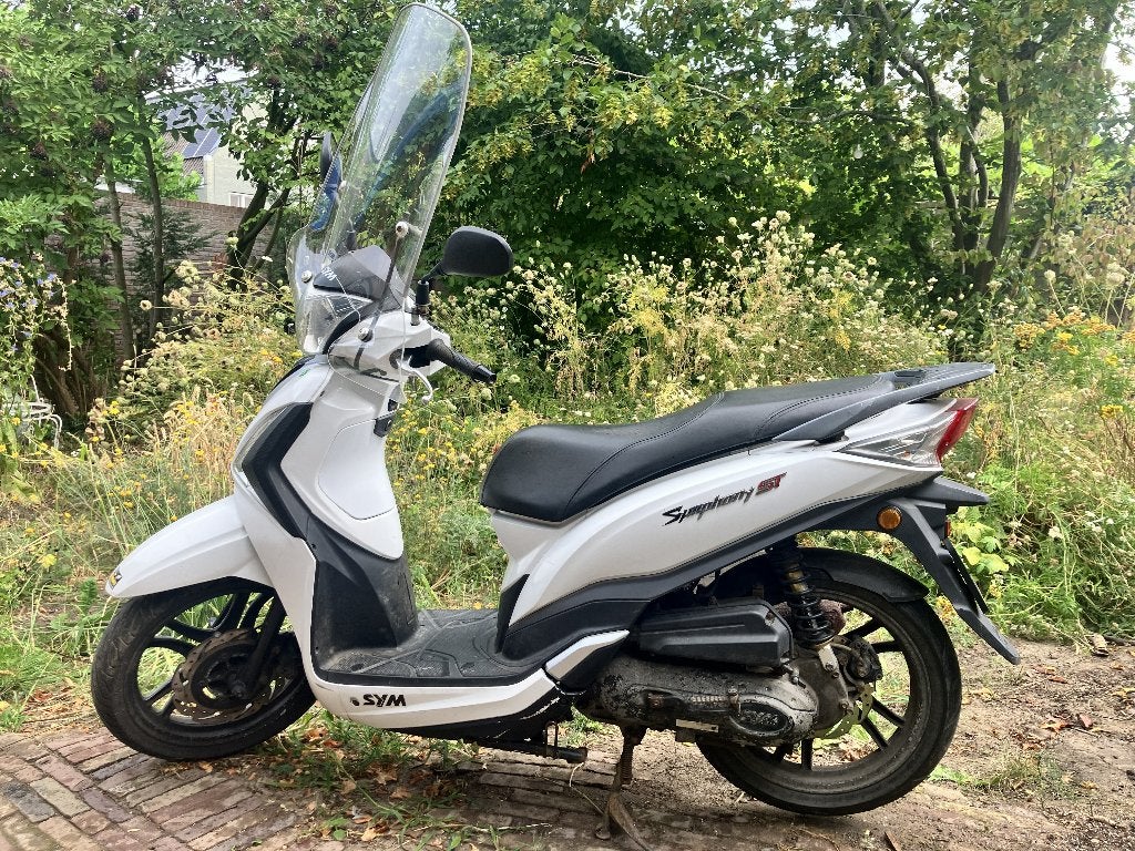 Sym Symphony ST 50cc scooter - Wit, Fietsen en Brommers, Scooters | SYM, Ophalen, Gebruikt, Overige modellen, Maximaal 45 km/u