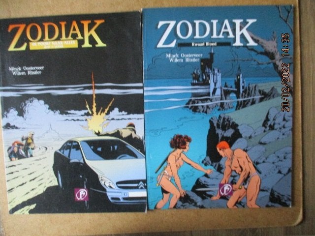 adv5864 zodiak, Eén stripboek, Ophalen, Gelezen