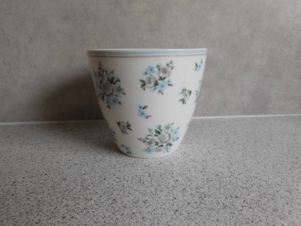 Latte Cup 300 ml. Nicoline Green Gate Copenhagen, Keramiek, Ophalen of Verzenden, Zo goed als nieuw, Overige stijlen
