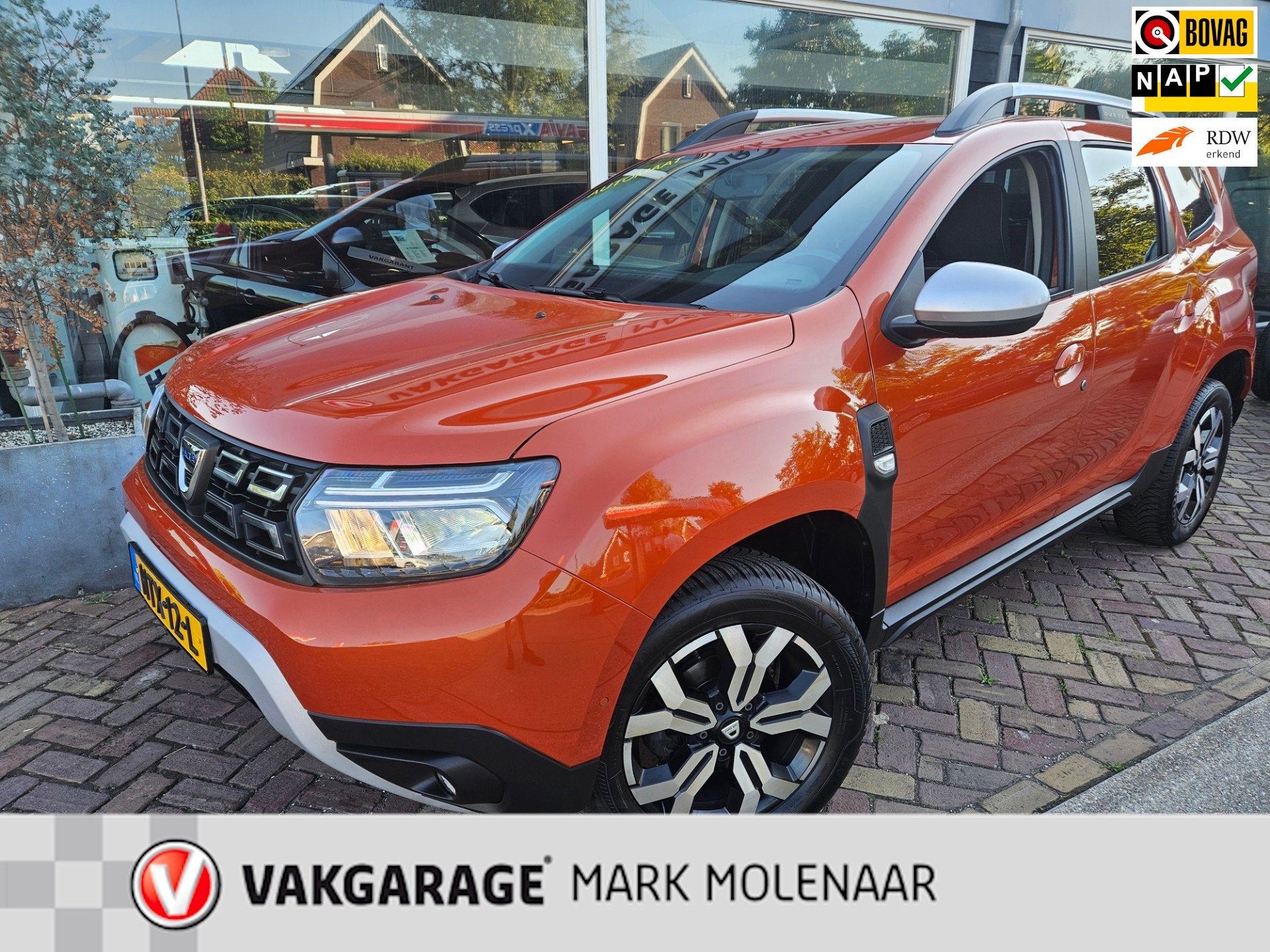 Dacia DUSTER 1.3 TCe Prestigeautomaat,trekhaak,hele leuke au, Auto's, Automatische klimaatregeling, Gebruikt, Euro 6, 665 kg