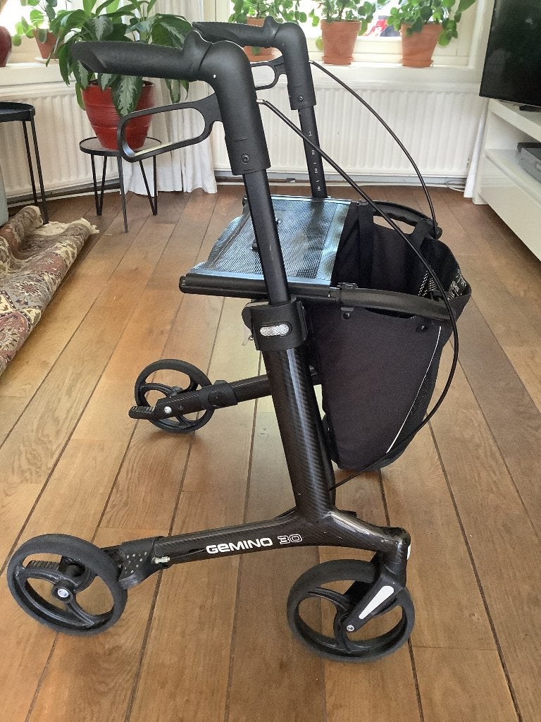 Gemino 30 lichtgewicht rollator, Diversen, Ophalen, Opvouwbaar, Gebruikt