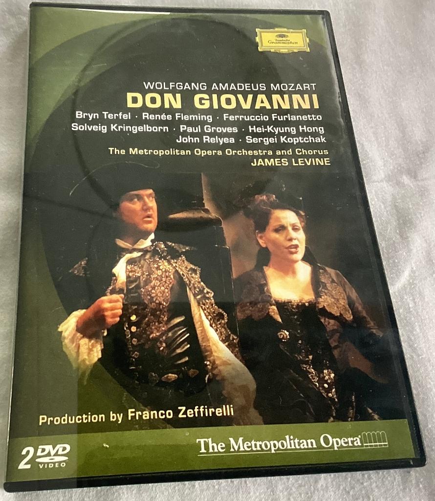 Mozart Don Giovanni Terfel, Fleming e.a. DVD, Alle leeftijden, Ophalen of Verzenden, Gebruikt