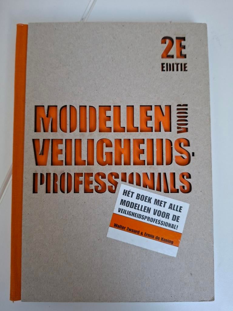 Modellen voor Veiligheidsprofessionals - 2e editie, Ophalen of Verzenden