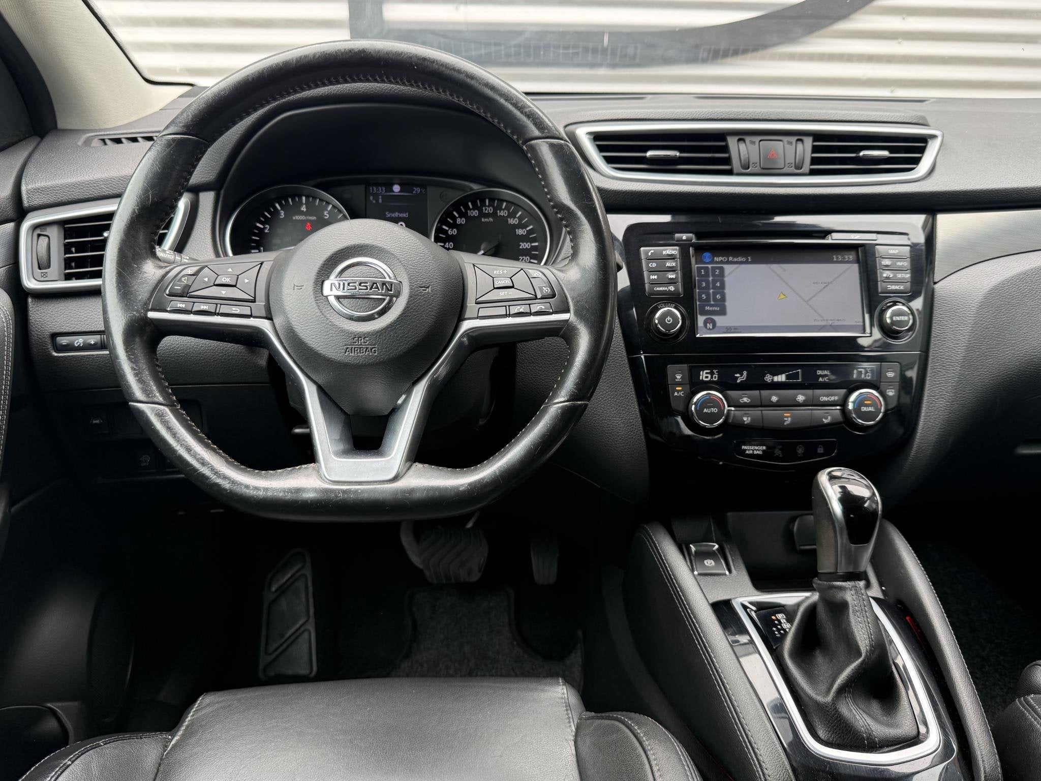 Nissan Qashqai 1.2 Tekna 1e Eigenaar|Pano|Cruise|Clima|Navi|, Auto's, Stof, Gebruikt, 4 cilinders, 116 pk