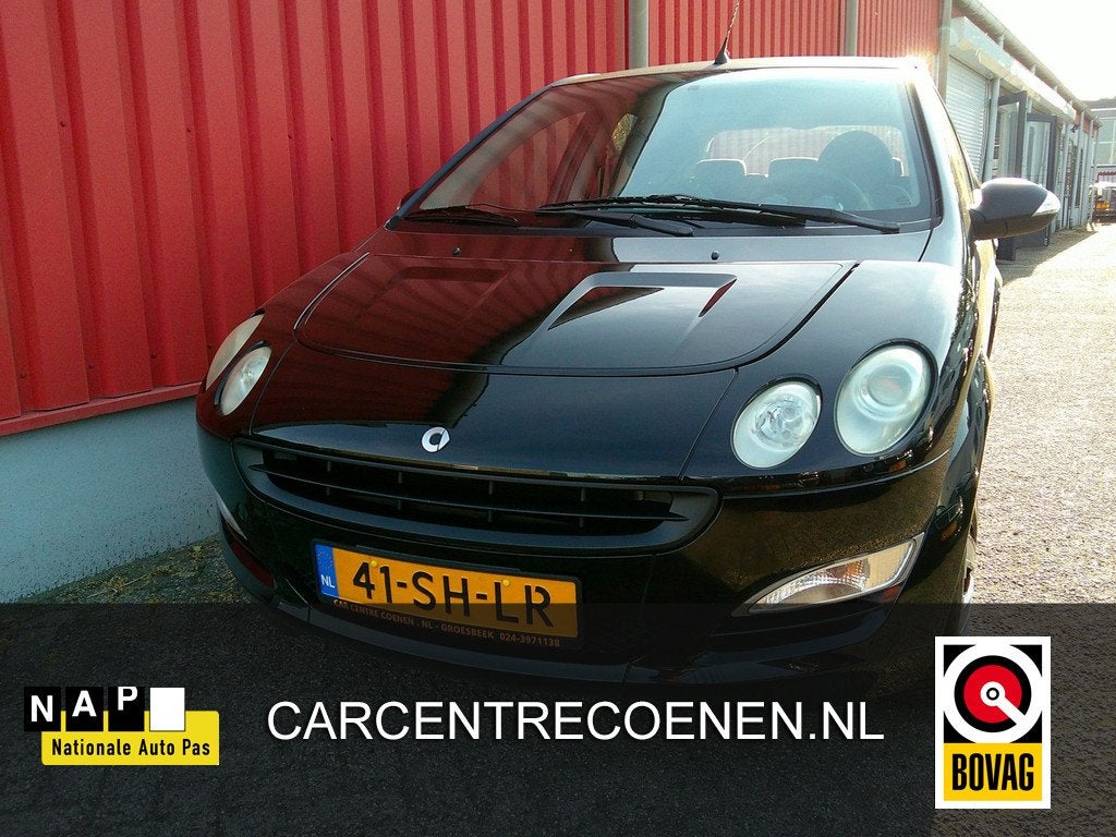 Smart Forfour 1.0 Pure / Airco, Voorwielaandrijving, Zwart, Origineel Nederlands, Bedrijf