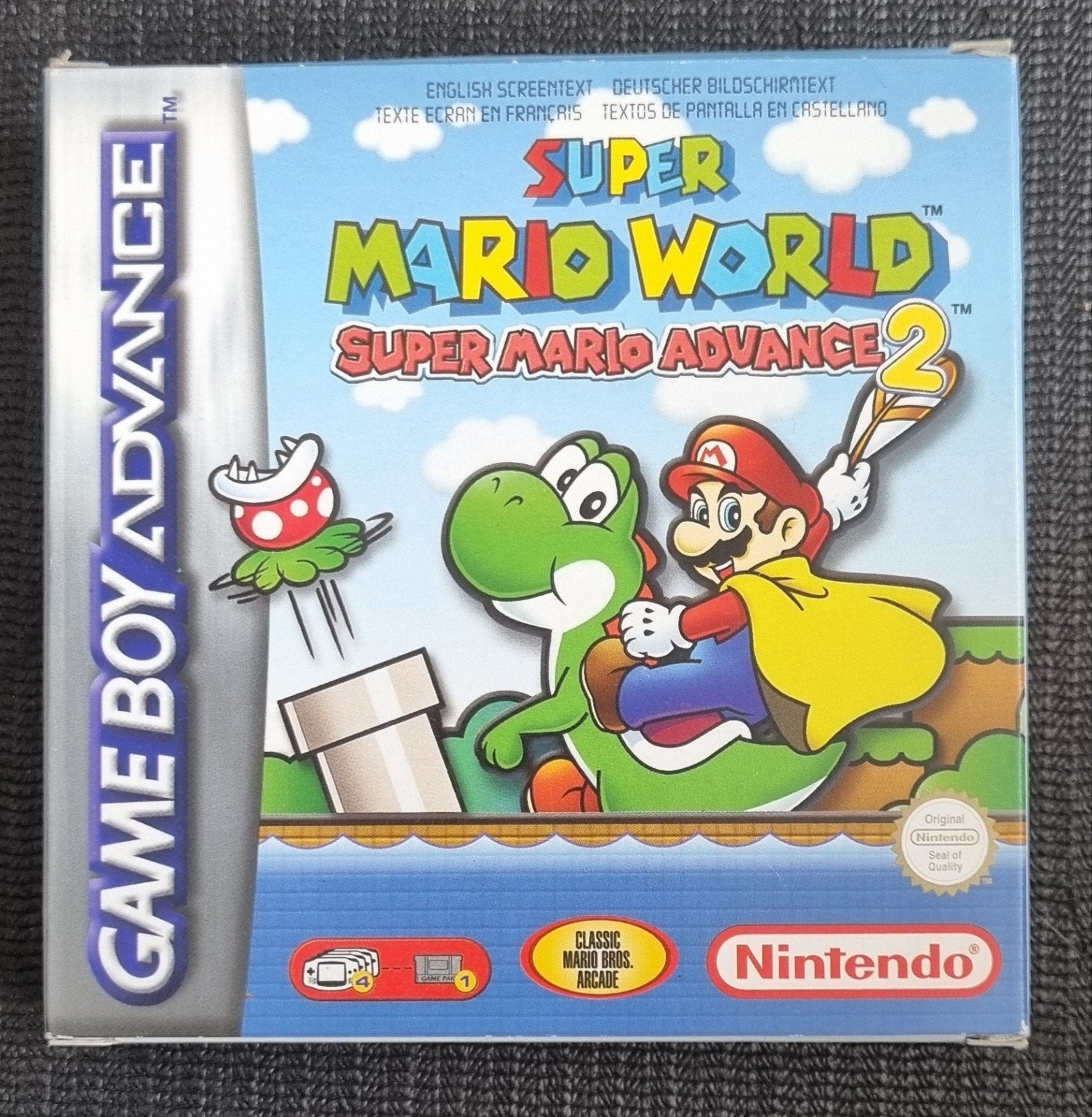 Super Mario World: Super Mario Advance 2 Game Boy Advance, 1 speler, Ophalen of Verzenden, Vanaf 3 jaar