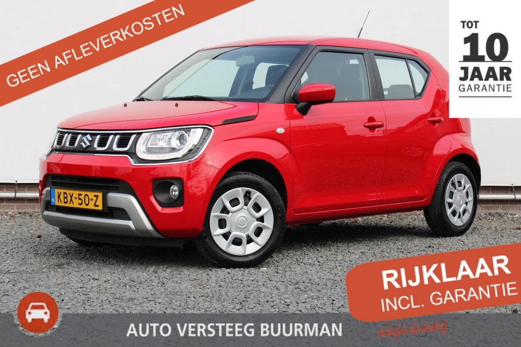 Suzuki Ignis 1.2 Smart Hybrid Comfort Airco, All-seasons Dea, Voorwielaandrijving, Stof, Gebruikt, 4 cilinders