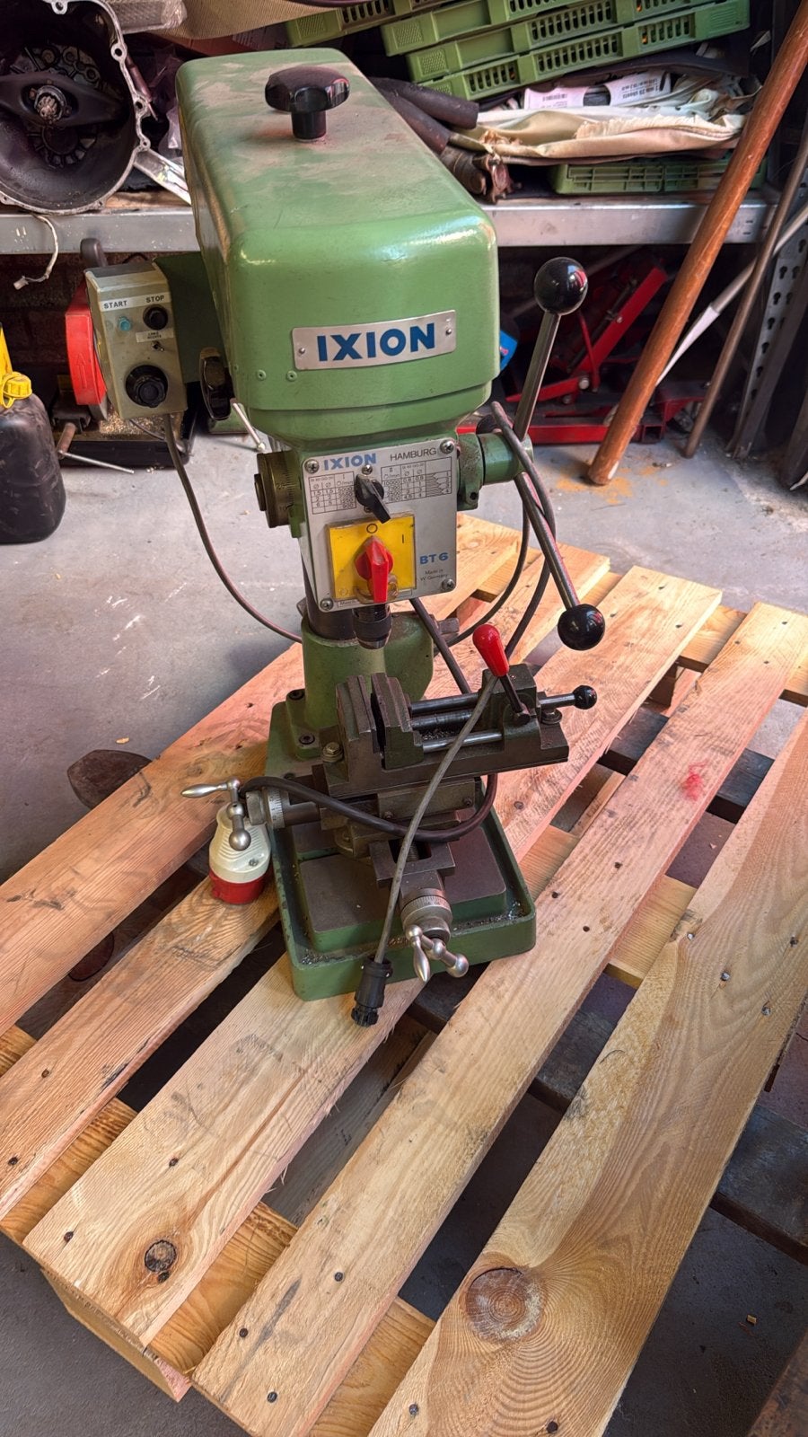 Ixion Kolomboormachine - Vintage en Robuust, Ophalen, Gebruikt, Minder dan 400 watt, Kolomboormachine