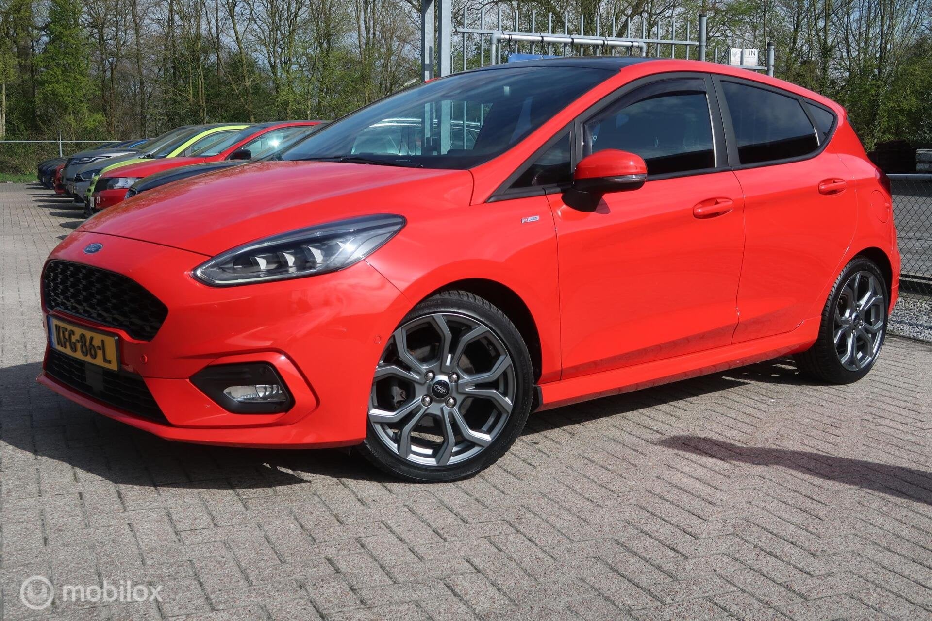 Ford Fiesta 1.0 ST-Line X AUTOMAAT,B&O,PANODAK,ACC,FULL LED, Auto's, Dealer onderhouden, Gebruikt, Geïmporteerd, 998 cc