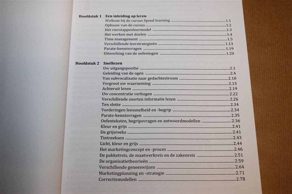 Speed Learning — Snellezen, Mindmappen en Geheugen, Ophalen of Verzenden, Alpha, Gelezen, WO
