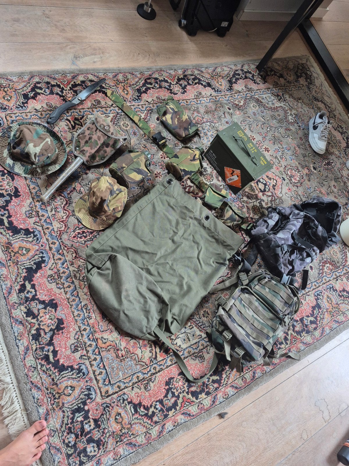 van alles wat van tas tot tent, Verzamelen, Militaria | Algemeen, Ophalen of Verzenden