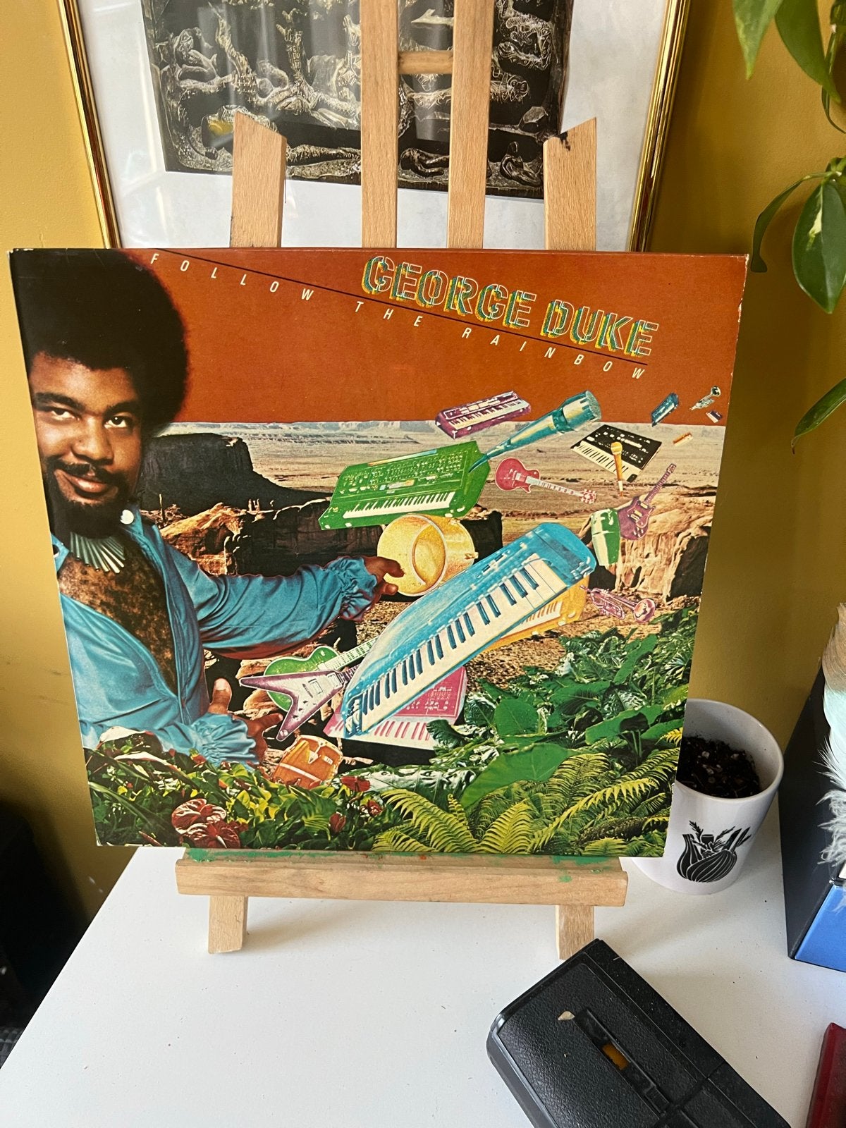 George Duke - Follow The Rainbow LP (1979), LP, Gebruikt, Ophalen of Verzenden, Funk
