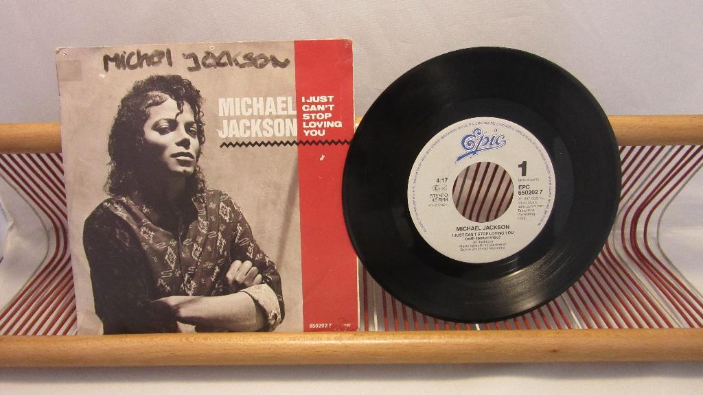 Michael Jackson, I Just Can't Stop Loving You (single 7"), Ophalen of Verzenden, Gebruikt, Pop