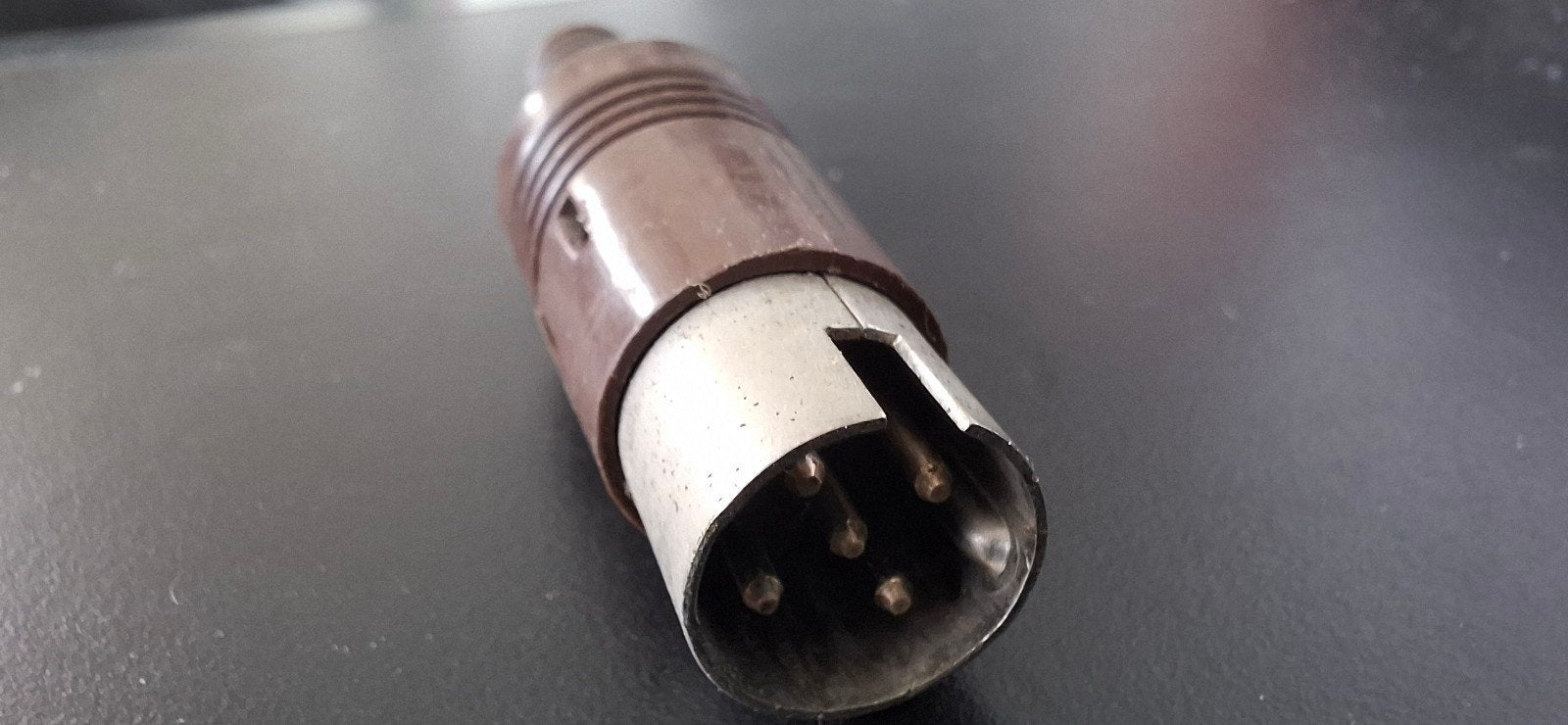 Philips koptelefoon DIN 5-polig tbv 22RH752, Audio, Tv en Foto, Ophalen of Verzenden, Gebruikt, Minder dan 2 meter, Overige kabels