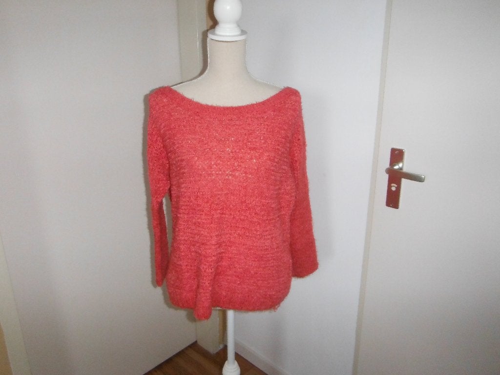 mooie nieuwe koraal rode trui van Eksept by Shoeby, mt S/M, Kleding | Dames, Maat 38/40 (M), Verzenden, Nieuw, Eksept
