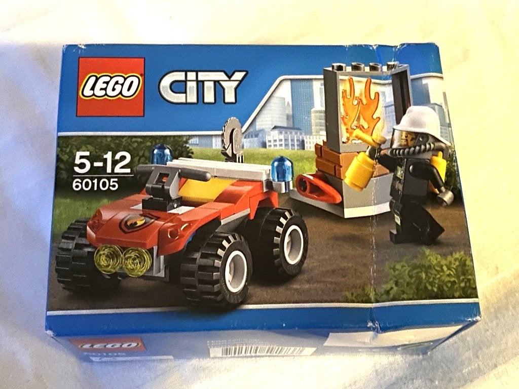 Lego 60105 City Brandweer terreinwagen beschadigd, Ophalen, City, Lego, Nieuw