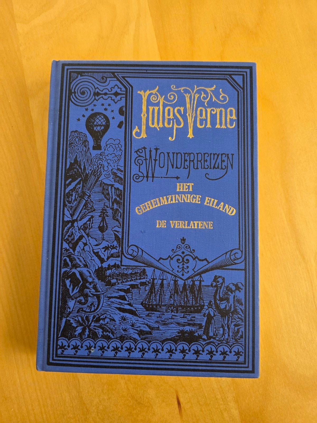 Jules Verne - Het Geheimzinnige Eiland - de verlatene, Ophalen of Verzenden, Gelezen, Jules Verne