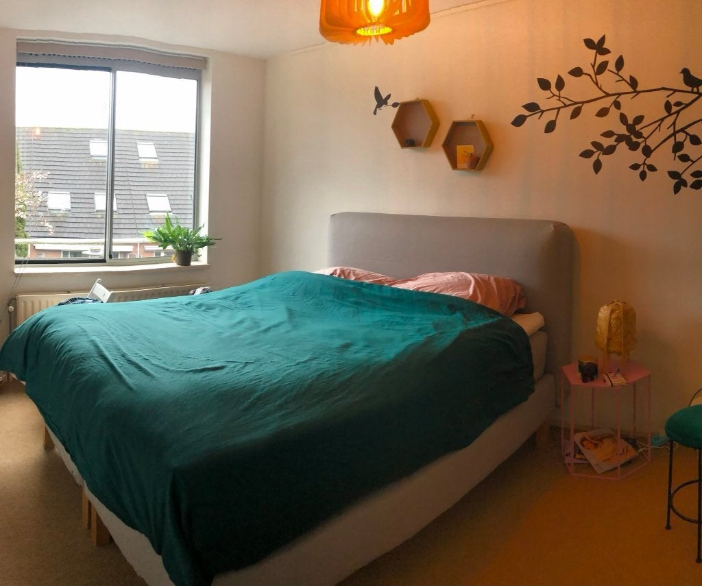 Boxspring 160 x 200, Ophalen, Gebruikt, Tweepersoons, 200 cm