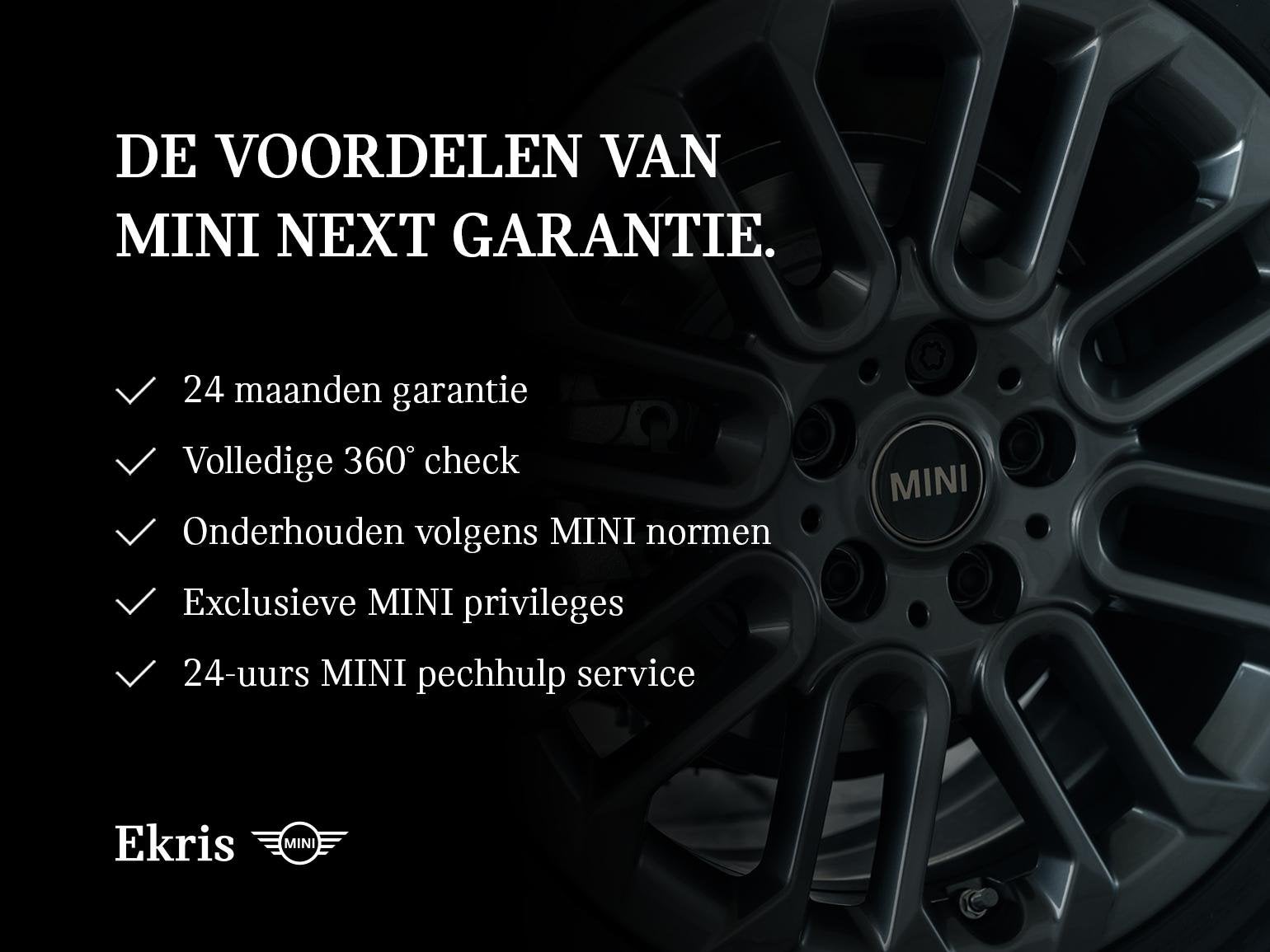 MINI Clubman One Classic + Business Edition + Apple Carplay, Stof, Gebruikt, Wit, Handgeschakeld