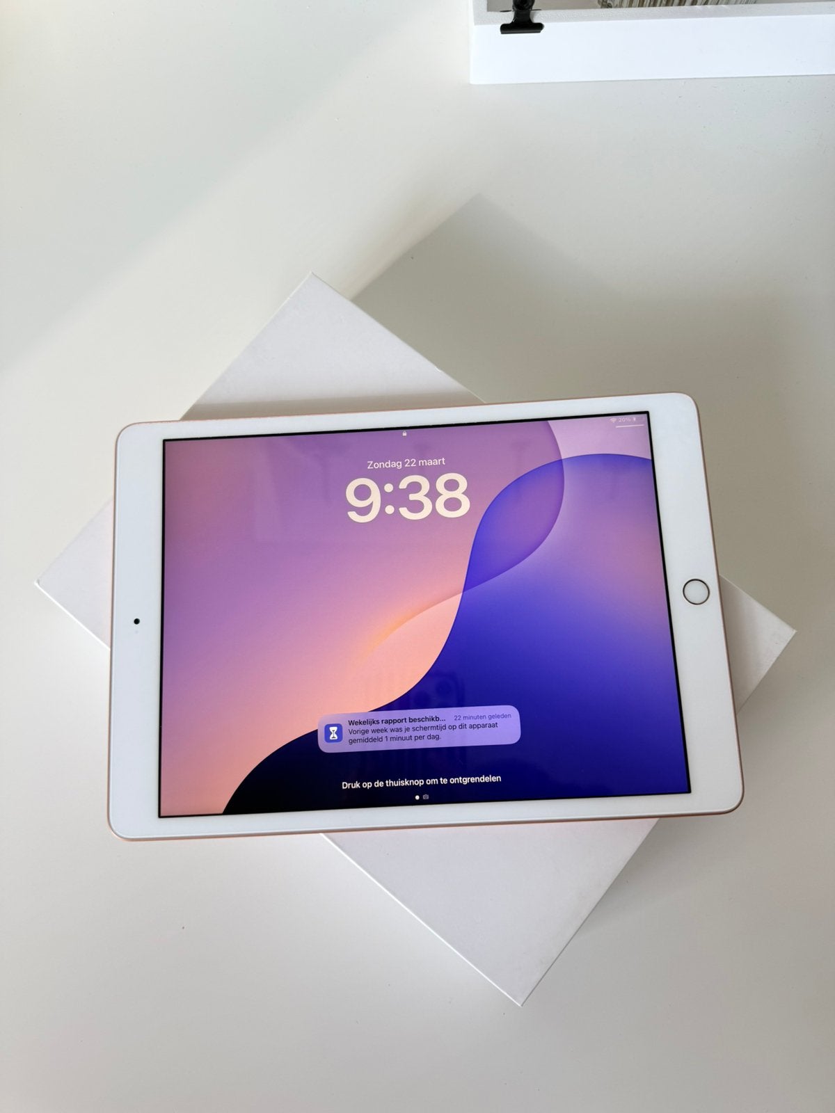 iPad (generatie 7) 32GB goud/roze, Rose Goud, Gebruikt, 32 GB, Apple iPad