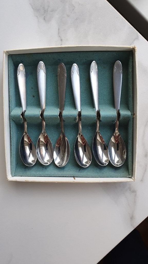 lepeltje Gero Zilmeta - Polka - 6 lepeltjes, Ophalen of Verzenden
